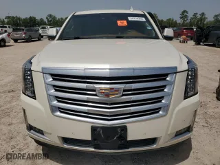 2015 Cadillac Escalade Platinum with VIN 1GYS3PKJXFR722444, listed as a Copart auction lot 64724304 with 0 mi miles and Salvage Title. Bid and sale history available at carsss.com. Image 5.