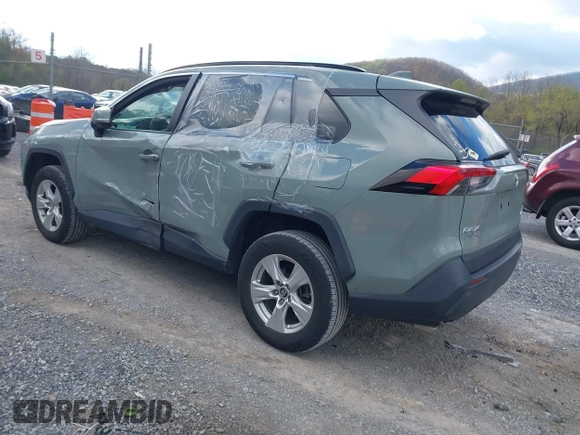 2019 Toyota RAV4 XLE with VIN 2T3P1RFV0KC014516, listed as a IAAI auction lot 41971856 with 94,447 mi miles and . Bid and sale history available at DreamBid. Image 3.