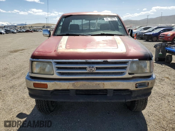 1995 Toyota T100 z VIN JT4VD22F0S0010554, wystawiony jako Copart lot #54718275 z przebiegiem 126 608 mil mil oraz Czysty tytuł • Clean title. Historia ofert i sprzedaży dostępna na DreamBid. Obrazek 5.
