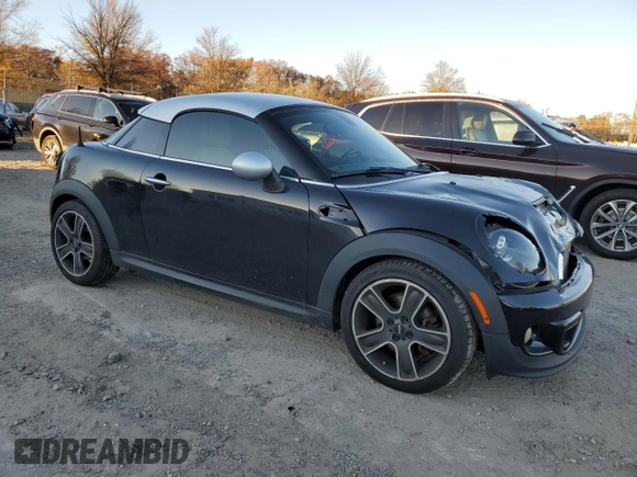 2013 MINI Coupe S z VIN WMWSX3C53DT466665, wystawiony jako Copart lot #79497824 z przebiegiem 94 767 mil mil oraz Szkoda całkowita • Salvage title. Historia ofert i sprzedaży dostępna na DreamBid. Obrazek 4.
