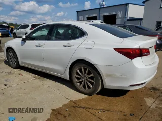 2018 Acura TLX Technology with VIN 19UUB1F50JA002526, listed as a Copart auction lot 65847825 with 57,767 mi miles and Salvage title. Bid and sale history available at DreamBid. Image 2.