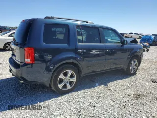 2012 Honda Pilot EX-L with VIN 5FNYF4H75CB071727, listed as a Copart auction lot 49464855 with 139,453 mi miles and Salvage Title. Bid and sale history available at DreamBid. Image 3.