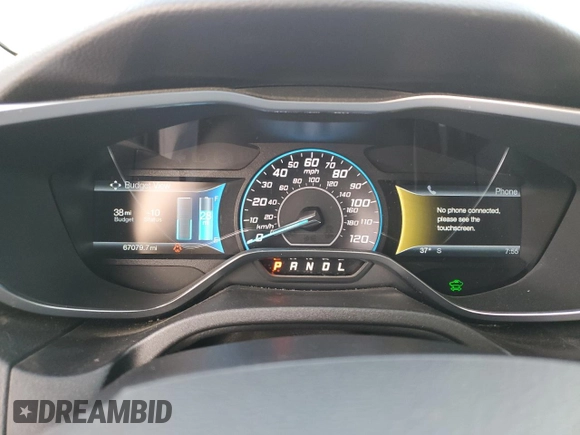 2015 Ford Focus Electric with VIN 1FADP3R43FL221870, listed as a Copart auction lot 79549284 with 67,079 mi miles and Salvage title. Bid and sale history available at DreamBid. Image 9.