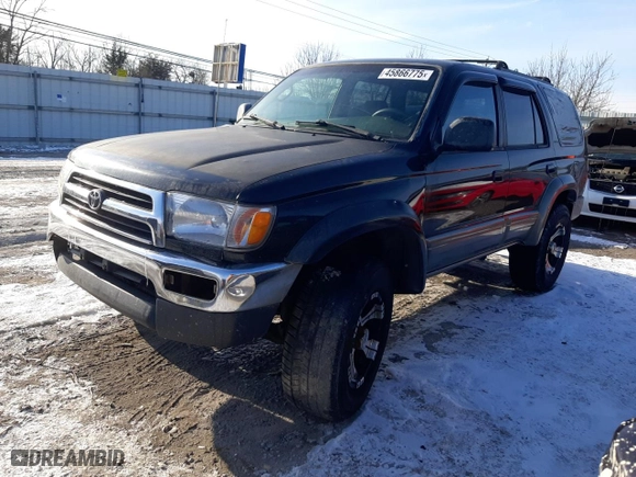 2000 Toyota 4Runner Limited with VIN JT3HN87R3Y9044402, listed as a Copart auction lot 45866775 with 190,316 mi miles and Non Repairable. Bid and sale history available at carsss.com. Image 1.