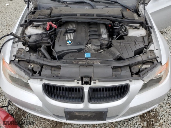 2008 BMW 3 Series 328i with VIN WBAVC53588F009391, listed as a Copart auction lot 48048925 with 124,860 mi miles and Salvage Title. Bid and sale history available at carsss.com. Image 11.