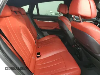 2015 BMW X6 sDrive35i with VIN 5UXKU0C58F0F92066, listed as a Copart auction lot 80597874 with 117,476 mi miles and Salvage Title. Bid and sale history available at carsss.com. Image 10.