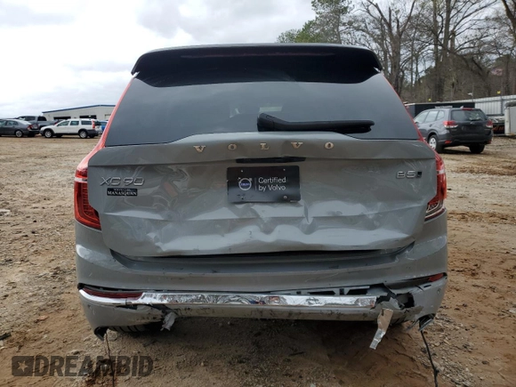 2024 Volvo XC90 Plus Bright Theme with VIN YV4L12PE1R1229833, listed as a Copart auction lot 48030085 with 14,202 mi miles and Salvage Title. Bid and sale history available at DreamBid. Image 6.