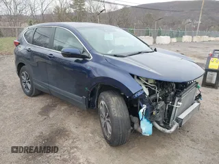 2022 Honda CR-V EX z VIN 2HKRW2H53NH627321, wystawiony jako IAAI lot #41945003 z przebiegiem 27 631 mil mil oraz . Historia ofert i sprzedaży dostępna na DreamBid. Obrazek 1.