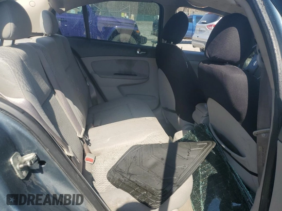 2005 Chevrolet Cobalt LS with VIN 1G1AL52F457526150, listed as a Copart auction lot 54312855 with Not Provided miles and Salvage Title. Bid and sale history available at DreamBid. Image 10.
