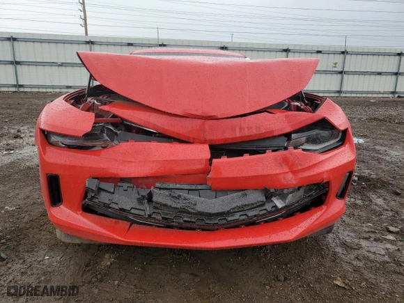2017 Chevrolet Camaro 2LT with VIN 1G1FD1RS4H0211912, listed as a Copart auction lot 49411785 with 0 mi miles and Salvage Title. Bid and sale history available at carsss.com. Image 5.