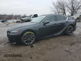 2021 Lexus IS 350 F Sport with VIN JTHGZ1E26M5020703, listed as a Copart auction lot 85251404 with 50,094 mi miles and Salvage Title. Bid and sale history available at DreamBid. Image 1.