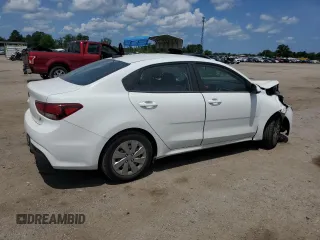 2020 Kia Rio LX with VIN 3KPA24AD2LE278191, listed as a Copart auction lot 52520744 with 78,435 mi miles and Salvage Title. Bid and sale history available at carsss.com. Image 3.