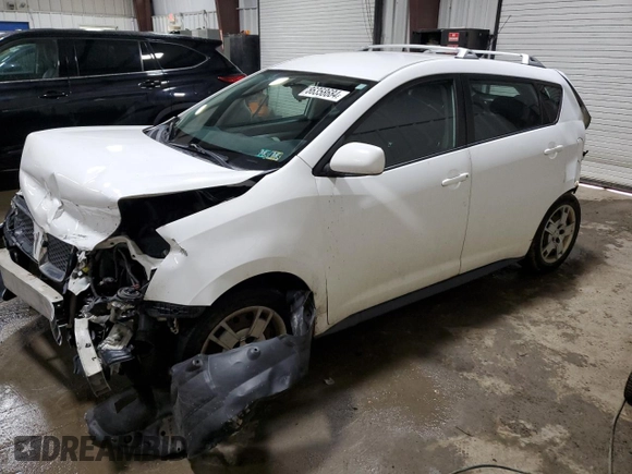 2009 Pontiac Vibe with VIN 5Y2SM67009Z431064, listed as a Copart auction lot 86358684 with 151,291 mi miles and Salvage Title. Bid and sale history available at carsss.com. Image 1.