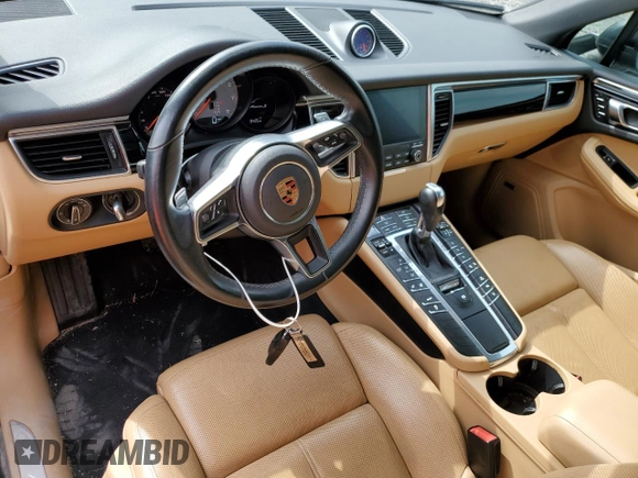 2017 Porsche Macan S with VIN WP1AB2A50HLB20667, listed as a Copart auction lot 56960755 with 73,873 mi miles and Salvage title. Bid and sale history available at DreamBid. Image 8.