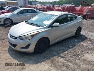 2016 Hyundai Elantra SE with VIN 5NPDH4AE0GH748790, listed as a IAAI auction lot 42417855 with 126,751 mi miles and . Bid and sale history available at DreamBid. Image 17.