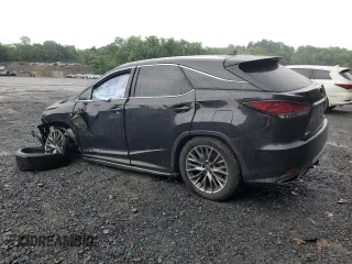 2022 Lexus RX 350 F Sport with VIN 2T2YZMDA6NC322346, listed as a Copart auction lot 61393195 with 54,576 mi miles and Salvage title. Bid and sale history available at DreamBid. Image 2.
