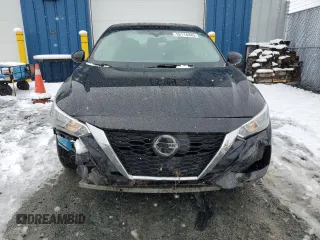 2021 Nissan Sentra S with VIN 3N1AB8BVXMY202784, listed as a Copart auction lot 52114245 with 72,786 mi miles and Salvage Title. Bid and sale history available at DreamBid. Image 5.