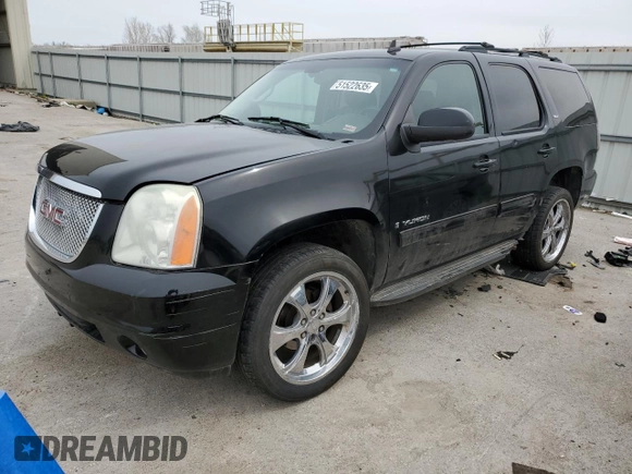 2009 GMC Yukon SLT 4SB with VIN 1GKFK33009R280856, listed as a Copart auction lot 51522635 with 265,941 mi miles and Salvage Title. Bid and sale history available at DreamBid. Image 1.