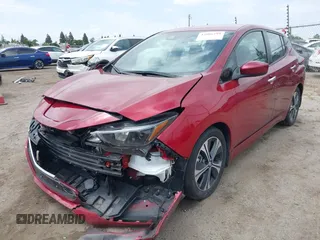 2022 Nissan LEAF SV with VIN 1N4AZ1CV8NC563090, listed as a IAAI auction lot 42086289 with 24,215 mi miles and . Bid and sale history available at DreamBid. Image 22.