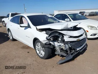 2018 Chevrolet Malibu LT with VIN 1G1ZD5ST7JF139548, listed as a IAAI auction lot 41721277 with 167,552 mi miles. Bid and sale history available at carsss.com. Image 1.