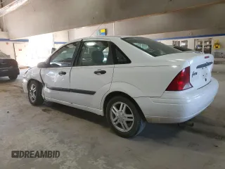 2003 Ford Focus LX with VIN 1FAFP33P43W201570, listed as a Copart auction lot 43130555 with 222,727 mi miles and Salvage Title. Bid and sale history available at carsss.com. Image 2.