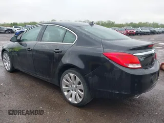 2011 Buick Regal CXL Turbo TO7 with VIN W04G15GV0B1121807, listed as a IAAI auction lot 42142987 with 75,000 mi miles and . Bid and sale history available at DreamBid. Image 3.
