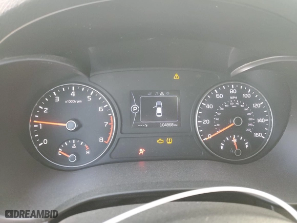2018 Kia Optima EX with VIN 5XXGU4L33JG238375, listed as a Copart auction lot 83445984 with 104,868 mi miles and Non Repairable. Bid and sale history available at carsss.com. Image 9.