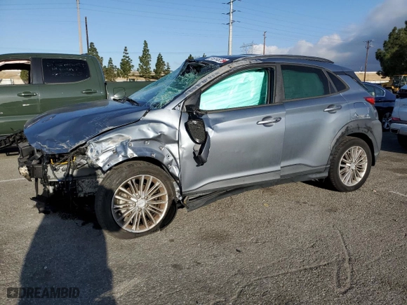 2019 Hyundai Kona SEL with VIN KM8K62AA9KU282690, listed as a Copart auction lot 51614825 with 0 mi miles and Salvage Title. Bid and sale history available at carsss.com. Image 1.