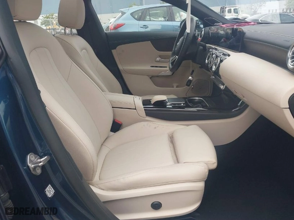 2022 Mercedes-Benz CLA with VIN W1K5J4GB5NN250836, listed as a IAAI auction lot 41893875 with 10,693 mi miles. Bid and sale history available at carsss.com. Image 5.