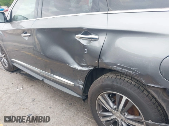 2020 Infiniti QX60 Luxe with VIN 5N1DL0MN9LC538922, listed as a IAAI auction lot 42028937 with 81,169 mi miles and . Bid and sale history available at DreamBid. Image 6.