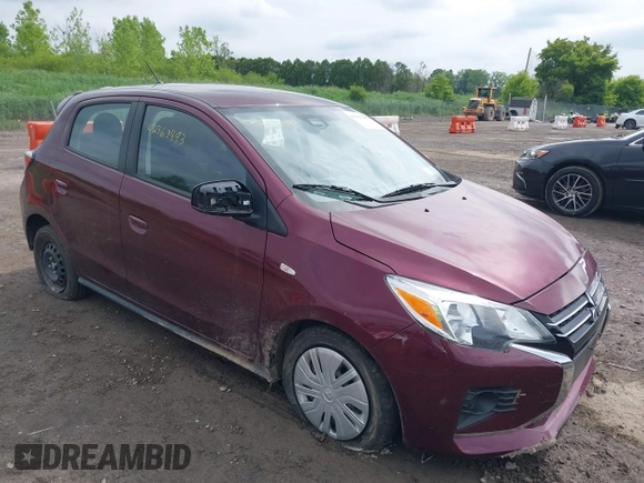 2024 Mitsubishi Mirage ES with VIN ML32AUHJ6RH002301, listed as a IAAI auction lot 42363493 with 13,949 mi miles and . Bid and sale history available at DreamBid. Image 1.