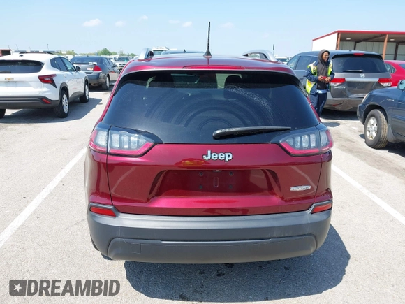 2020 Jeep Cherokee Latitude with VIN 1C4PJLCB4LD615142, listed as a IAAI auction lot 42116038 with 52,250 mi miles and . Bid and sale history available at DreamBid. Image 16.