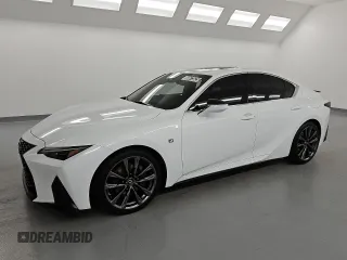 2022 Lexus IS 350 F Sport with VIN JTHGZ1B22N5050030, listed as a Copart auction lot 59673525 with 52,339 mi miles and Clean title. Bid and sale history available at DreamBid. Image 1.