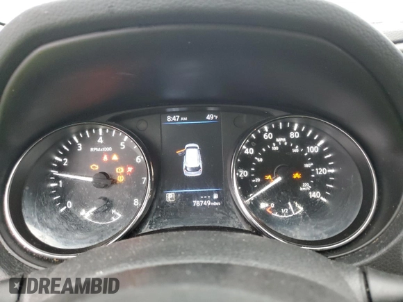 2020 Nissan Rogue SL z VIN 5N1AT2MV2LC800763, wystawiony jako Copart lot #57139385 z przebiegiem 78 749 mil mil oraz Szkoda całkowita • Salvage title. Historia ofert i sprzedaży dostępna na DreamBid. Obrazek 9.