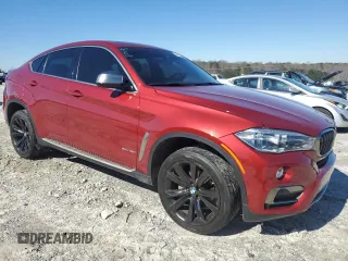 2018 BMW X6 sDrive35i with VIN 5UXKU0C51J0G69806, listed as a Copart auction lot 44925285 with 50,606 mi miles and Salvage Title. Bid and sale history available at carsss.com. Image 4.