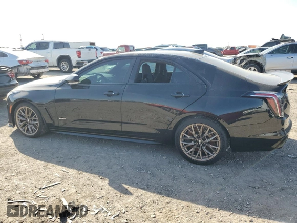 2023 Cadillac CT4-V Blackwing with VIN 1G6DL5RP5P0410487, listed as a Copart auction lot 52777455 with Not Provided miles and Salvage Title. Bid and sale history available at DreamBid. Image 2.