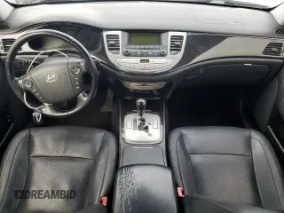 2013 Hyundai Genesis 3.8L z VIN KMHGC4DD8DU216781, wystawiony jako Copart lot #46666945 z przebiegiem Nie podano mil oraz Szkoda całkowita • Salvage title. Historia ofert i sprzedaży dostępna na DreamBid. Obrazek 8.