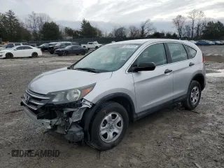 2014 Honda CR-V LX with VIN 2HKRM3H38EH506469, listed as a Copart auction lot 50178115 with 123,661 mi miles and Salvage Title. Bid and sale history available at carsss.com. Image 1.