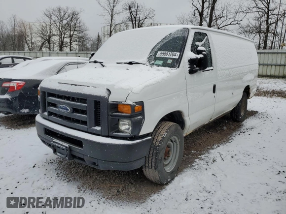 2014 Ford Econoline Cargo Commercial with VIN 1FTSS3EL0EDA17730, listed as a Copart auction lot 85081204 with 136,870 mi miles and Clean Title. Bid and sale history available at DreamBid. Image 1.