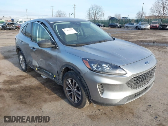 2022 Ford Escape SE with VIN 1FMCU9G61NUA46805, listed as a IAAI auction lot 41465225 with 24,129 mi miles and . Bid and sale history available at DreamBid. Image 1.