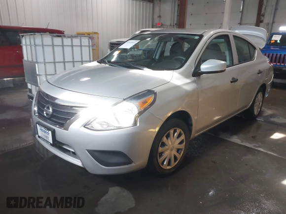 2019 Nissan Versa SV with VIN 3N1CN7AP4KL846496, listed as a IAAI auction lot 41145921 with 52,795 mi miles and . Bid and sale history available at DreamBid. Image 2.