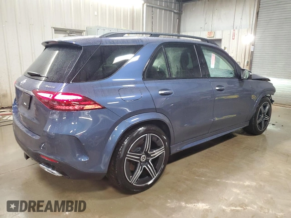 2024 Mercedes-Benz GLE 450 z VIN 4JGFB5KB1RB177783, wystawiony jako Copart lot #51010185 z przebiegiem 13 100 mil mil oraz Szkoda całkowita • Salvage title. Historia ofert i sprzedaży dostępna na DreamBid. Obrazek 3.