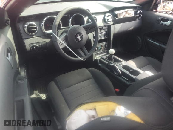 2009 Ford Mustang GT with VIN 1ZVHT82H795144055, listed as a Copart auction lot 58176385 with 59,049 mi miles and Salvage title. Bid and sale history available at DreamBid. Image 8.