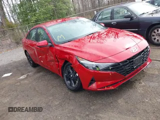 2023 Hyundai Elantra SEL with VIN KMHLM4AG5PU460869, listed as a IAAI auction lot 41909542 with 27,813 mi miles and . Bid and sale history available at DreamBid. Image 1.