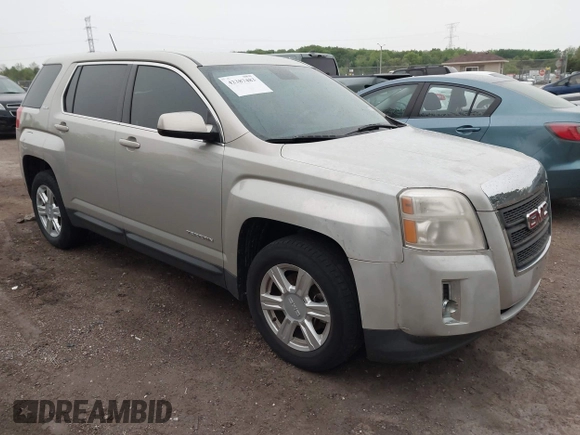 2014 GMC Terrain SLE with VIN 2GKALMEK1E6371376, listed as a IAAI auction lot 42387483 with 92,211 mi miles and . Bid and sale history available at DreamBid. Image 1.