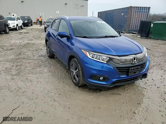 2022 Honda HR-V EX with VIN 3CZRU6H55NM757683, listed as a Copart auction lot 48940405 with 70,318 mi miles and Non Repairable. Bid and sale history available at carsss.com. Image 14.