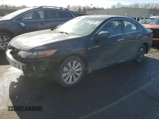 2009 Acura TSX with VIN JH4CU26679C014626, listed as a Copart auction lot 43634955 with 218,324 mi miles and Salvage Title. Bid and sale history available at carsss.com. Image 1.