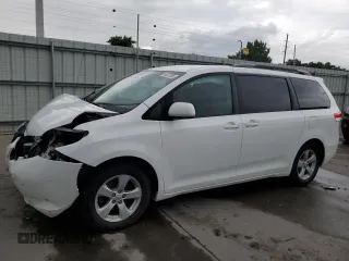 2013 Toyota Sienna LE AAS with VIN 5TDKK3DC4DS288682, listed as a Copart auction lot 59522265 with 156,675 mi miles and Salvage title. Bid and sale history available at DreamBid. Image 1.