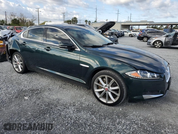 2015 Jaguar XF V6 Portfolio with VIN SAJWA0F75F8U65476, listed as a Copart auction lot 45866805 with 0 mi miles and Non Repairable. Bid and sale history available at carsss.com. Image 4.