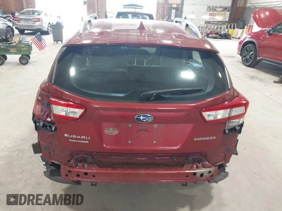 2019 Subaru Impreza Premium с VIN 4S3GTAC6XK3753208, выставлен на аукционе IAAI как лот 42346610 с пробегом 88 376 миль миль и . История ставок и продаж доступна на DreamBid. Изображение 17.